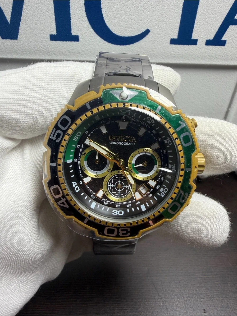 Invicta TI-22 Commandor Men's Watch - 48mm, Titanium (49498)